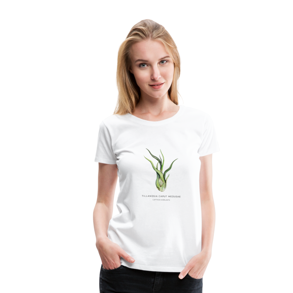 Caput Medusae Motiv - Frauen Premium T-Shirt - weiß - Weiß