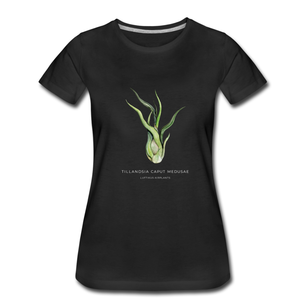 Caput Medusae Motiv - Frauen Premium T-Shirt - schwarz - Schwarz