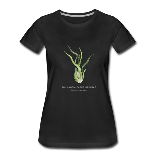 Caput Medusae Motiv - Frauen Premium T-Shirt - schwarz - Schwarz