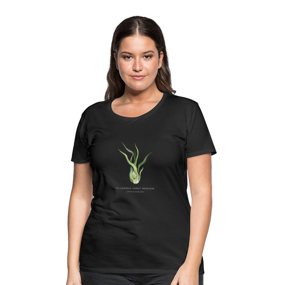 Caput Medusae Motiv - Frauen Premium T-Shirt - schwarz - Schwarz